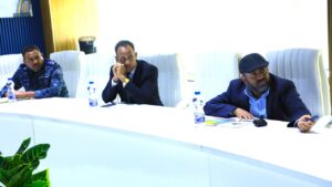Read more about the article Ethiopian Federal Police and AFLEX Discuss construct for Peacekeeping Mission Center