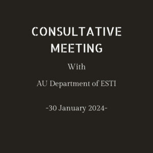 Read more about the article Consultative Meeting with AU Department of ESTI