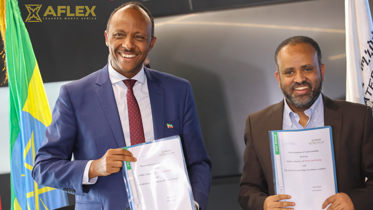 AFLEX and MoWE Sign Collaboration Agreement: Uniting for a Water and Energy Revolution in Africa.