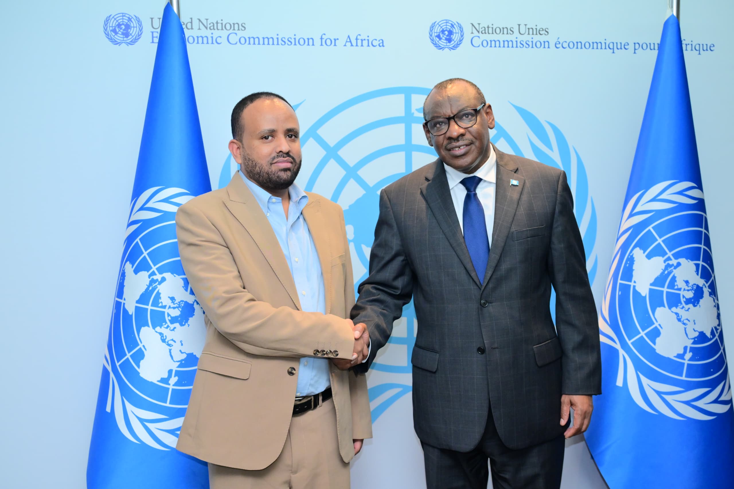 Read more about the article Academy President Engages in Productive Dialogue with UNECA